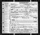 Harry H King death certificate