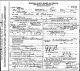 Calvin B Robinson death certificate